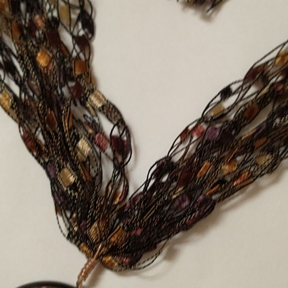 Handmade Ladder Ribbon Necklace! - Picture 6 of 8